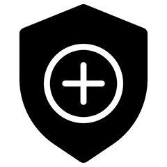Shield icon glyph