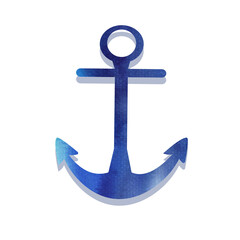anchor isolated on white background