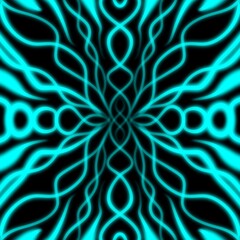 Seamless pattern with mandala ornament. Traditional Arabic, Indian motifs. Great for fabric and textile, wallpaper, packaging