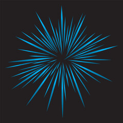 Fototapeta premium Vector Wallpaper Neon rays shining in motion. High speed space travel concept.