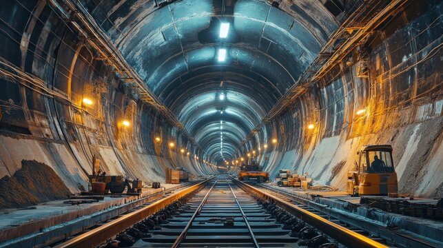 Underground Railroad Construction: A Glimpse into the Future of Transportation