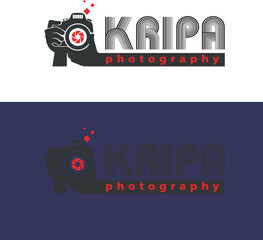 Obraz premium Photography Logo Designs with Dark Themes