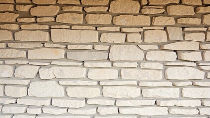 Fototapeta premium Rustic Stone Wall Background with Copy Space for Product Display