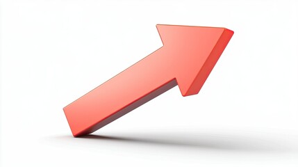 3D Up Arrow Icon for Business Success Concept on Transparent PNG Background --ar 16:9 --style raw --stylize 250 --v 6.1 Job ID: 72f0b79f-dd28-445a-9b95-32ecf759ef72