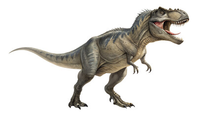 Fototapeta premium t rex dinosaurs isolated on transparent background