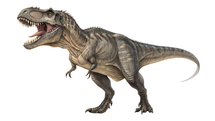  t rex dinosaurs isolated on transparent background