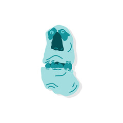 Monster or bogeyman. Various quirky and ugly creatures. Halloween concept