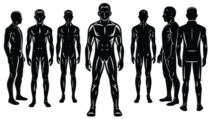 vector illustration of a man