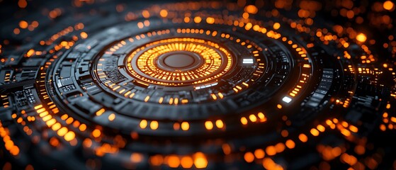 High-tech futuristic business hub, glowing digital transactions, advanced data analytics, seamless connectivity, immersive user interface, vibrant cyber aesthetic