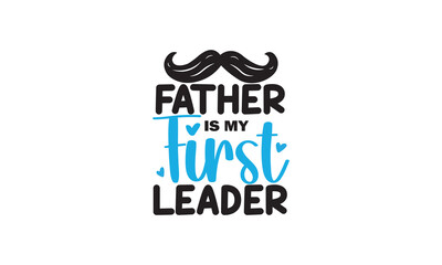 Father's Day Typography T-Shirt Design