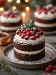 Delicious Cranberry Mini Cakes: Festive Holiday Treats