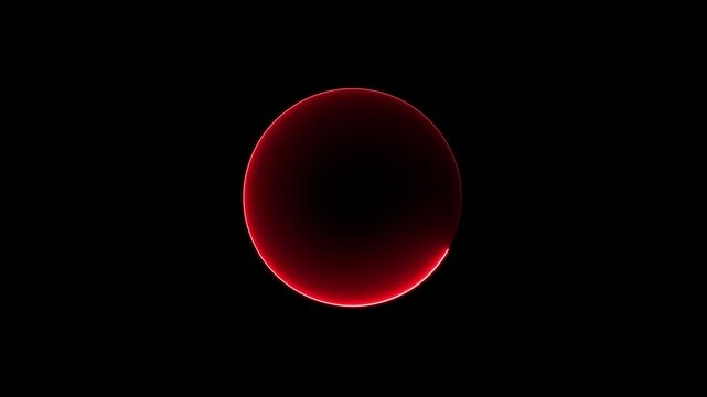 Loading Circle, Video. icons on slow internet and load gradient round eclipse.Loading,target, intro, alpha. Glowing flow circle background. LED screens projection technology.