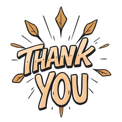  Thank You text pop art typography transparent png