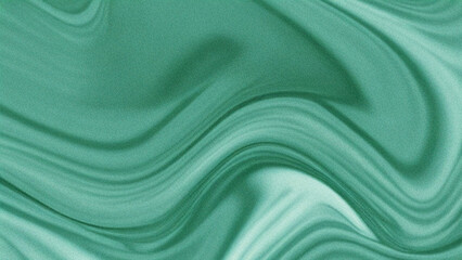 Obraz premium Emerald green gradient with smooth swirls, perfect for elegant and lively visuals.