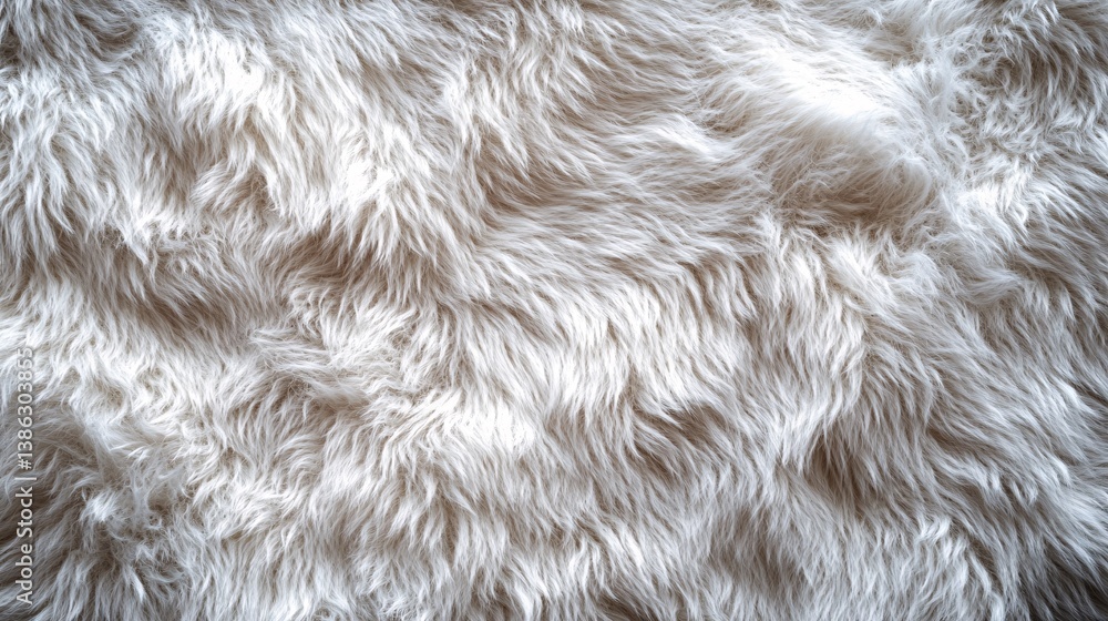 Poster white furry background showing soft texture closeup