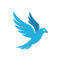 Obraz premium dove with peace sign