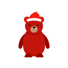 santa claus with a heart