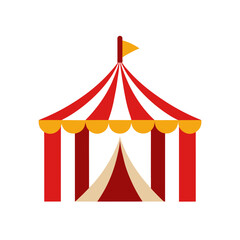 circus tent vector illustration
