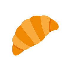 croissant isolated on white background