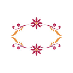 Obraz premium abstract floral background