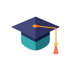 graduation cap and diploma
