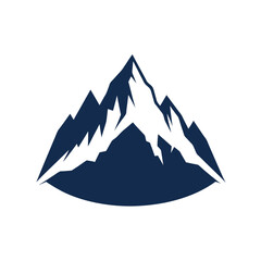 vector illustration of mountain landscape