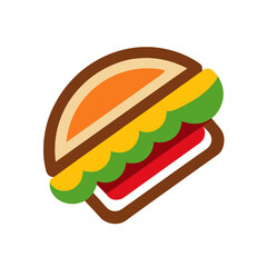 hot dog vector illustration