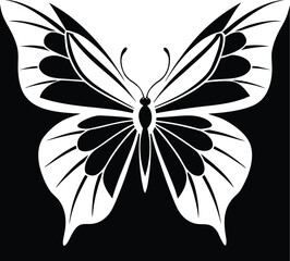 Butterfly silhouette vector Designs 16