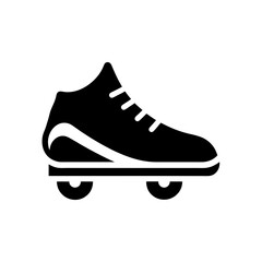 ice skates isolated on white background