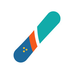 vector illustration of a pair of medical gloves