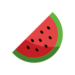 watermelon vector illustration