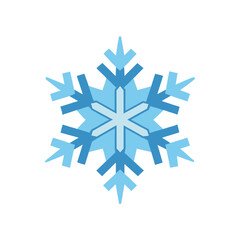 snowflakes on white background