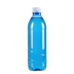 Naklejka premium Cool Blue Drink in a Plastic Bottle.