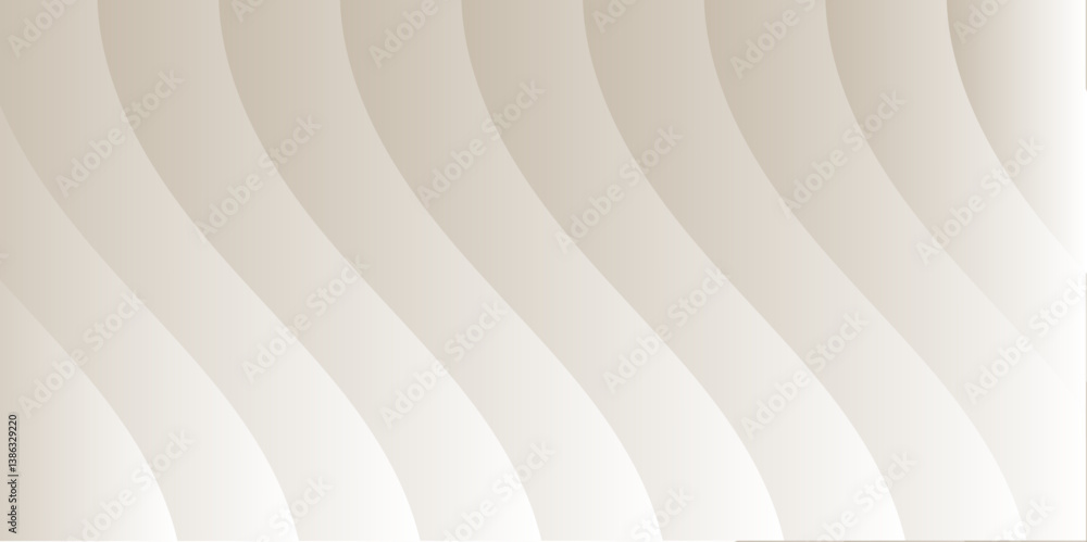 Poster abstract gradient modern white and grey curve line and shadow texture background. design for text or