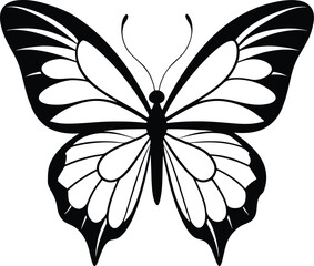 Butterfly silhouette vector Designs 24
