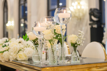 wedding décor, flowers