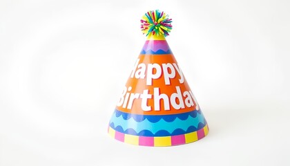 happy birthday hat ai generated