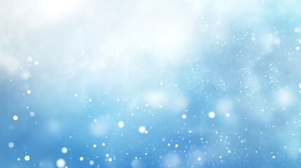 Fototapeta premium Light blue bokeh background with soft focus