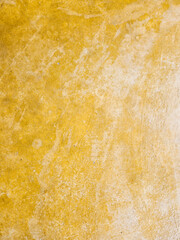 Abstract yellow grunge floor texture with subtle scratches, stains, and aged surface details. Ideal...