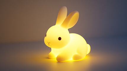 a bunny shaped night light