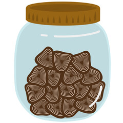 jar of cookies