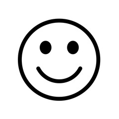Fototapeta premium Smiling Face: The classic smiling face, a universal symbol of happiness, radiates pure positivity, perfect for conveying joy, optimism, and contentment.