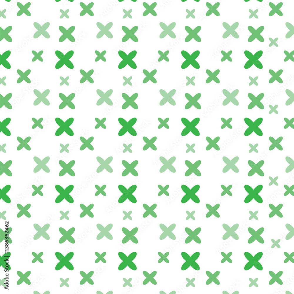 Poster seamless pattern with flower background vector design.