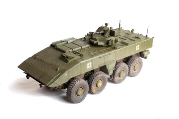 Fototapeta premium Scale model of old vehicle