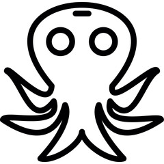 Octopus (Marine Animal) Icon