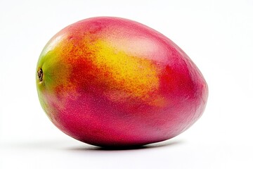 Obraz premium Close-up of Fresh Mango Fruit on White Background for Healthy Eating