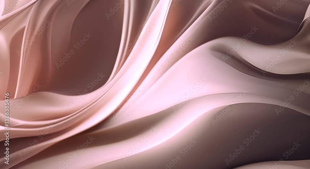 Poster strands of silk flutter and twist in every direction as if attempting to escape the grasp of the win