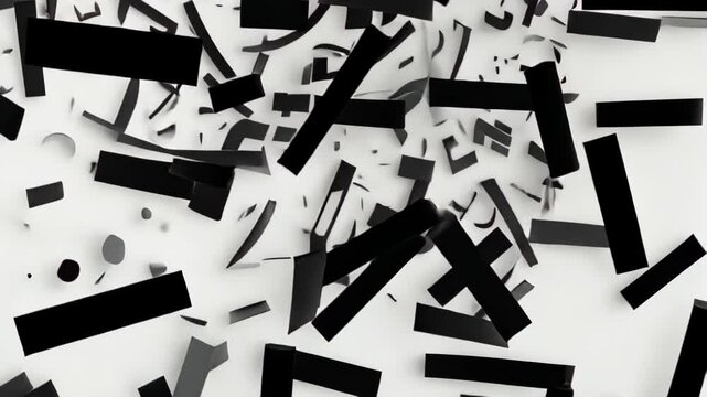 Repeat pattern of abstract line-based glyphs evokes an enigmatic, undecipherable script, Ai Generated.