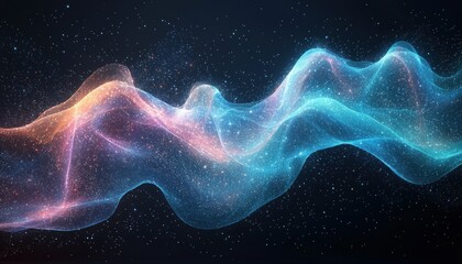 Celestial Wave: A Symphony of Light and Stardust