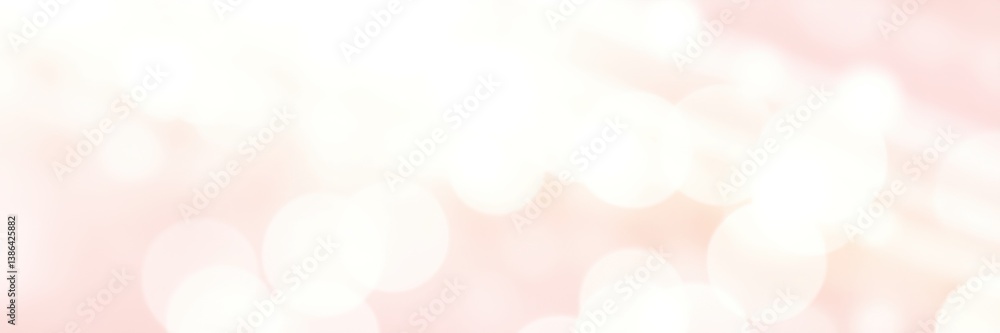 Poster soft pink spring background with light bokeh effects